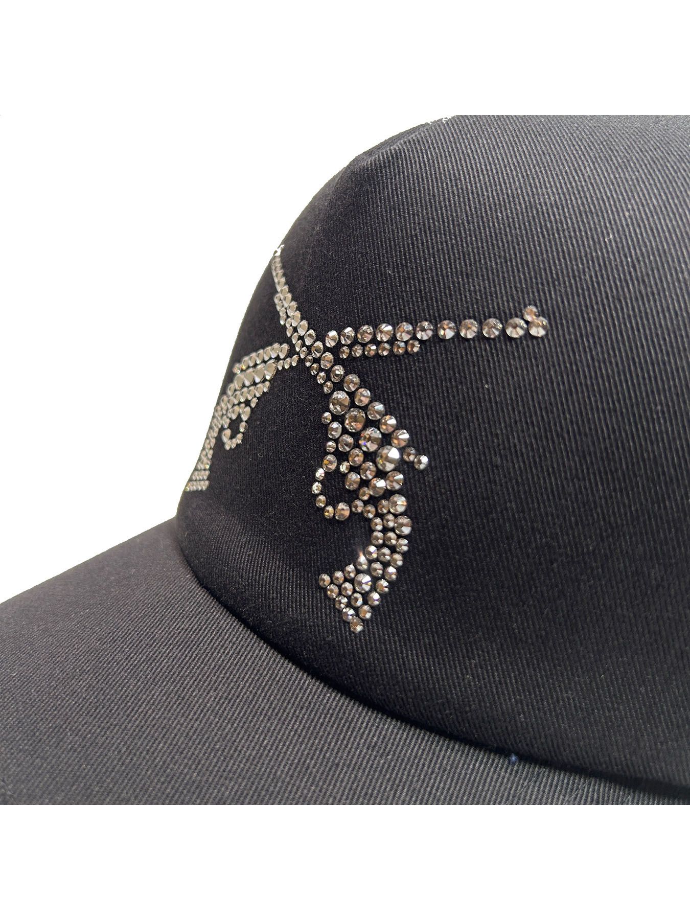 【予約品 8月10日(日) 締切 】CROSSGUN CRY BB CAP / クロスガン ベースボールキャップ / クリスタル ブラック×シルバー