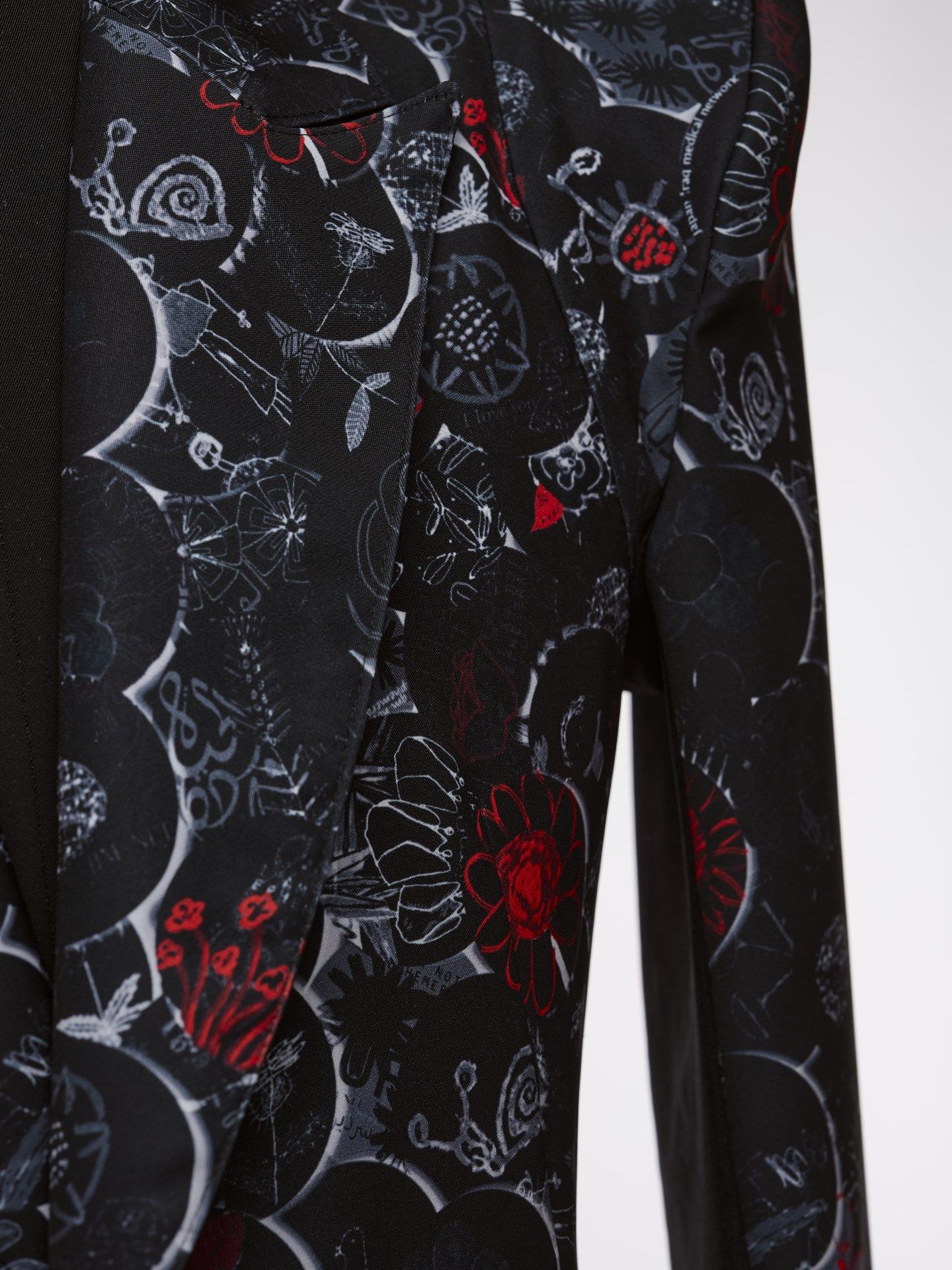 《予約品》 Anchor Flare Jacket / フレアジャケット / ブラックEDEN 【THE ONENESS】