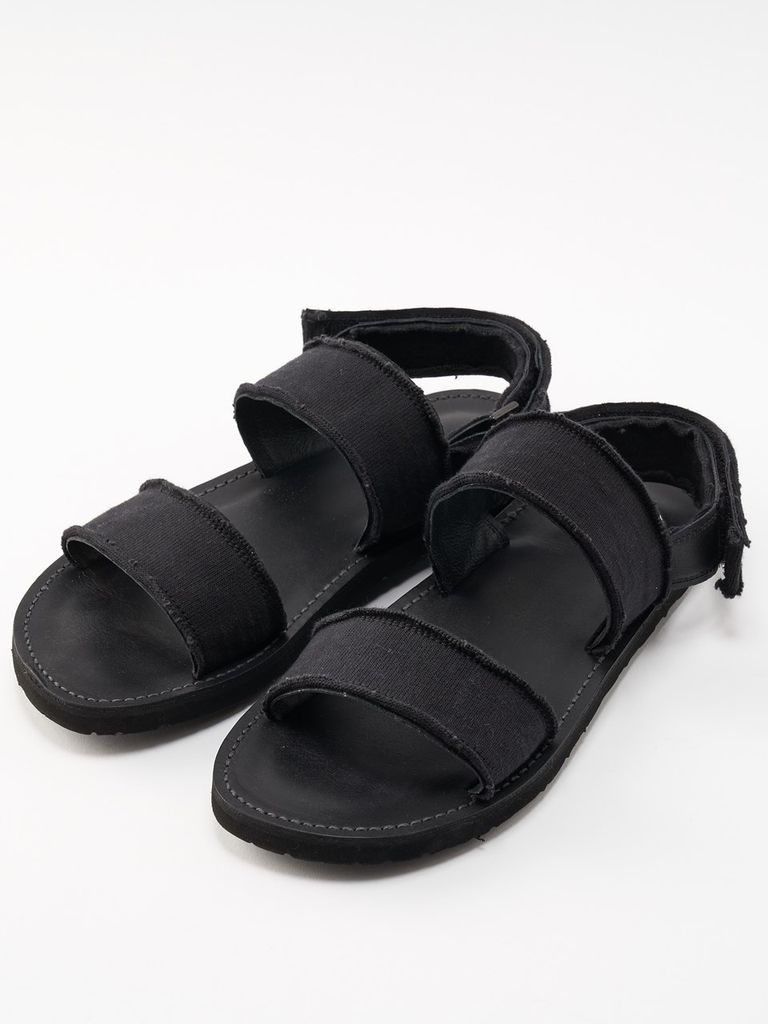 wjk - 《予約品》 strap sandal / サンダル / ブラック | BRYAN