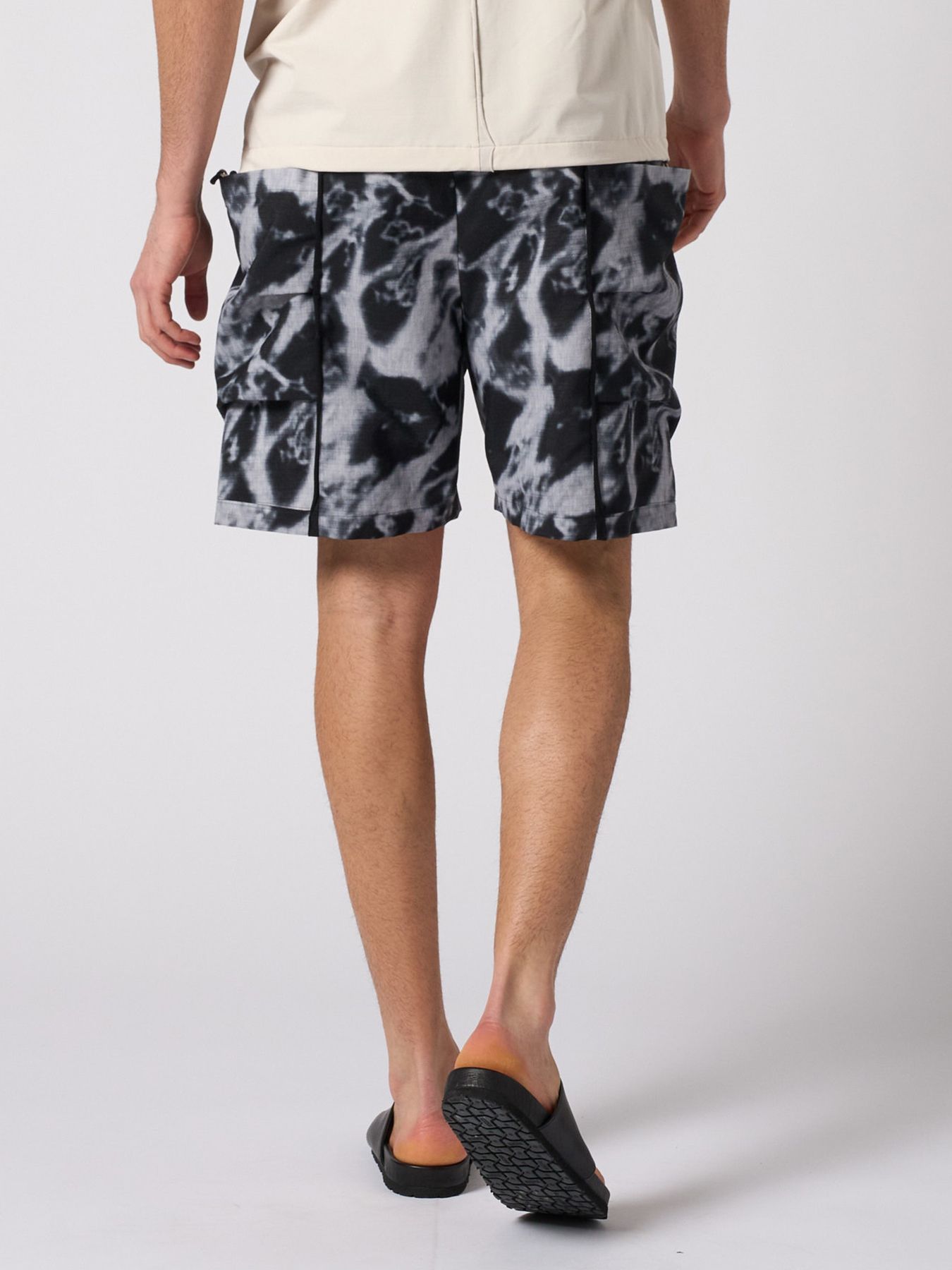 【予約品 1月25日(日) 締切】teck shorts / テックショーツ / モノプリント