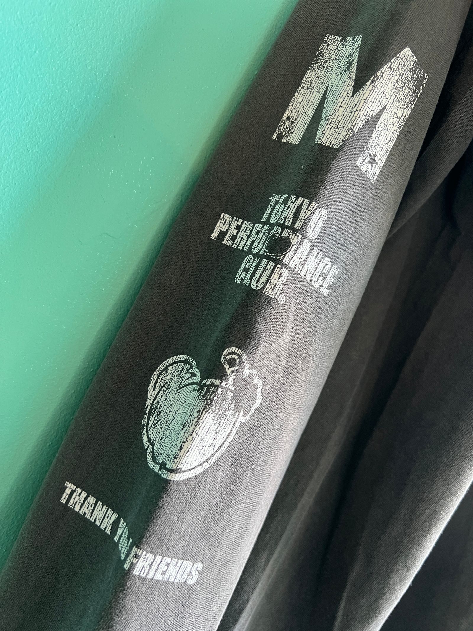《予約》 vintage style l/s t-shirts / ブラック長袖  【M×TPC】 2月末～入荷予定