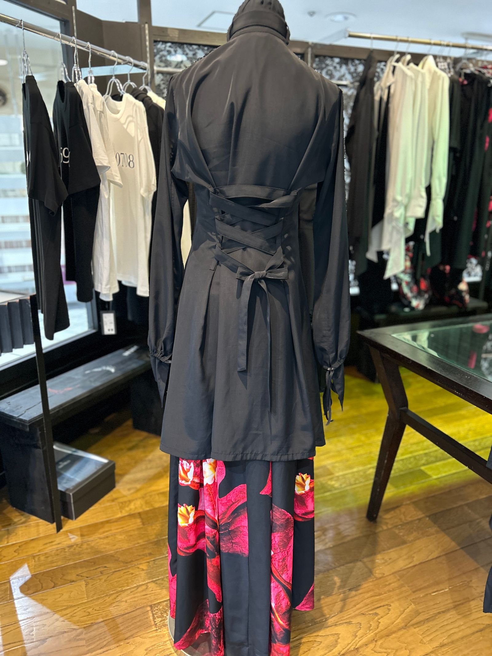 【予約品 10月26日(日) 締切】Drape Skirt / ドレープスカート / ブーゲンビリア