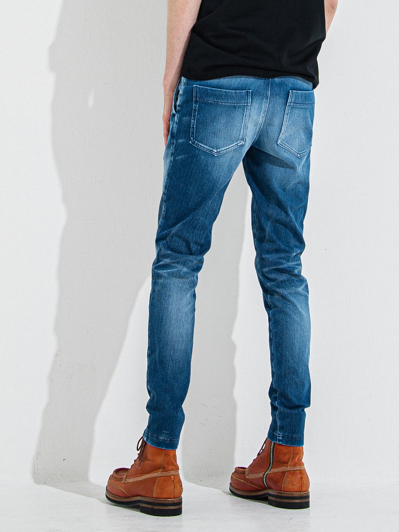 【予約品】DENIM JERSEY CHRIS EASY TUCK PT / デニムジャージクリスイージータックパンツ / ダーク
