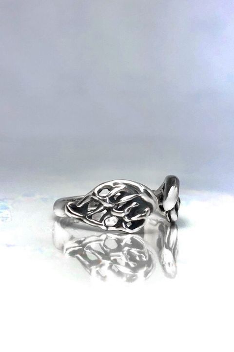 《受注生産》 FEATHER RING リング 【GOD SIZE】 注文から2～3週間後入荷予定