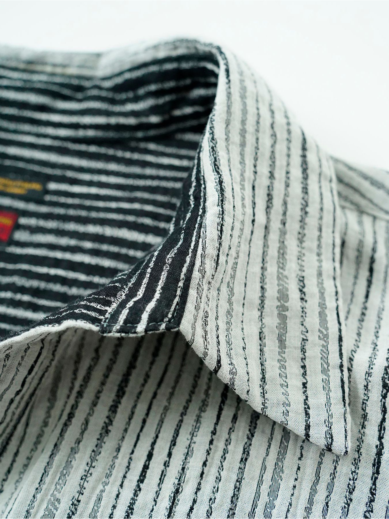 【予約品 11月9日(月) 締切】WAVEPULLOVER / ジャガードストライプ プルオーバー / グレー