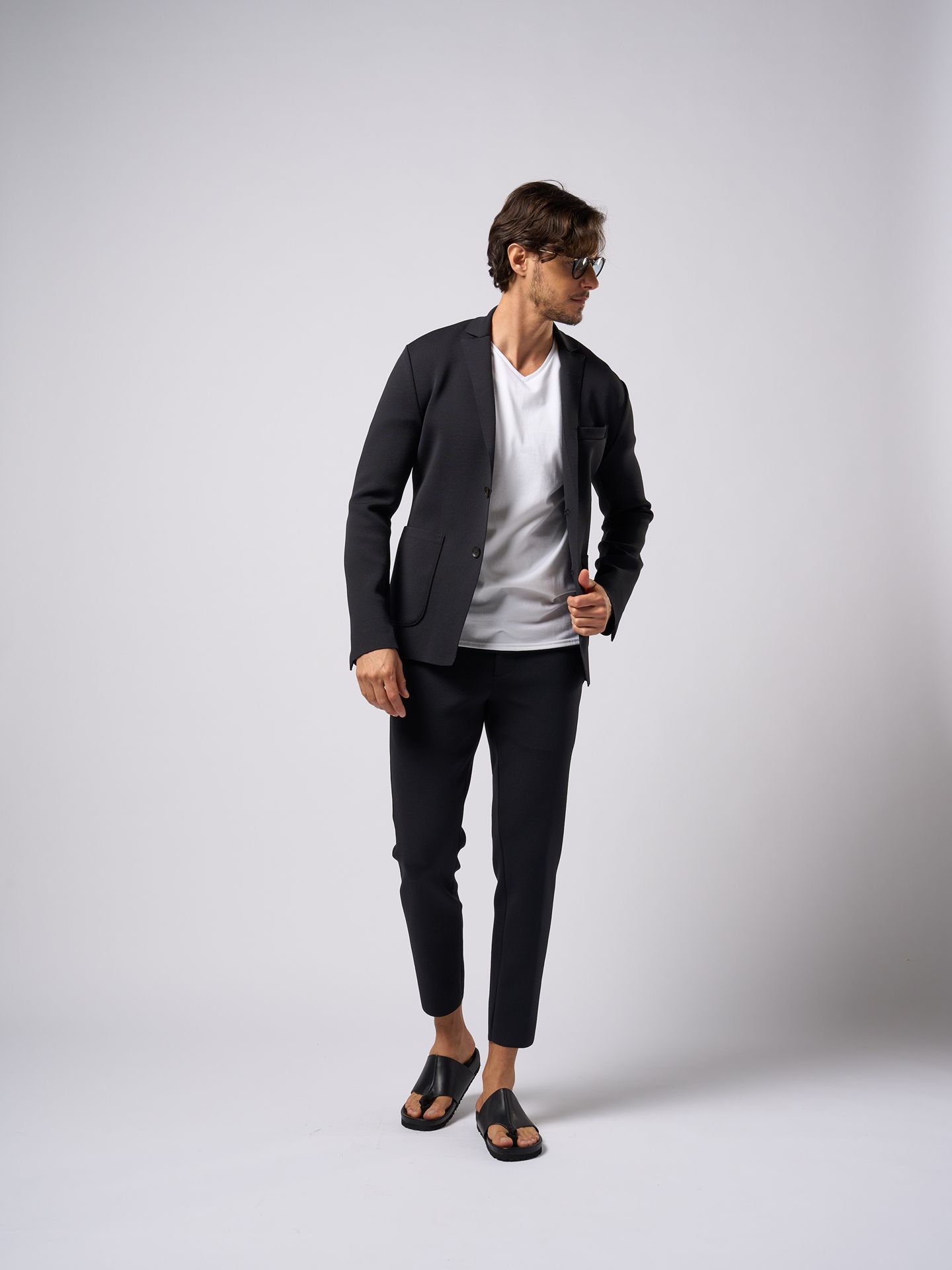 【予約品9月19日 10時締め】 cool touch V-neck S/S / VネックTシャツ / ホワイト