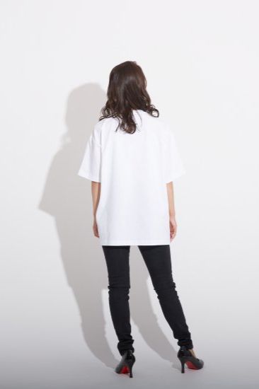 CHAIN DESIGN TEE/ ホワイト 【BOY LONDON】