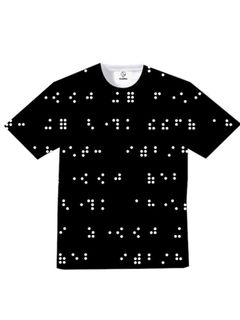 《予約・受注品》 点字 オーバープリント ドライTシャツ  【tenbo】 納期1~2週間大人S~XL キッズ120～160 サイズ