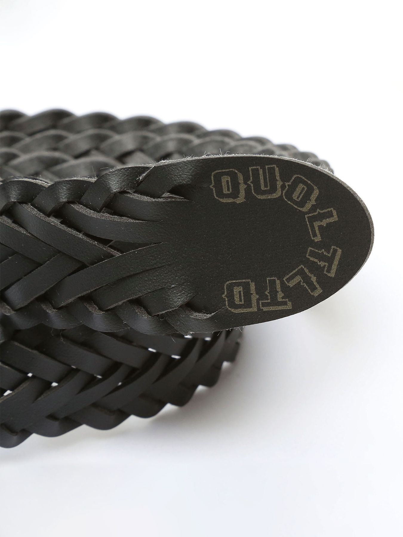 MESH BELT / メッシュベルト / ブラック【QUOLT】