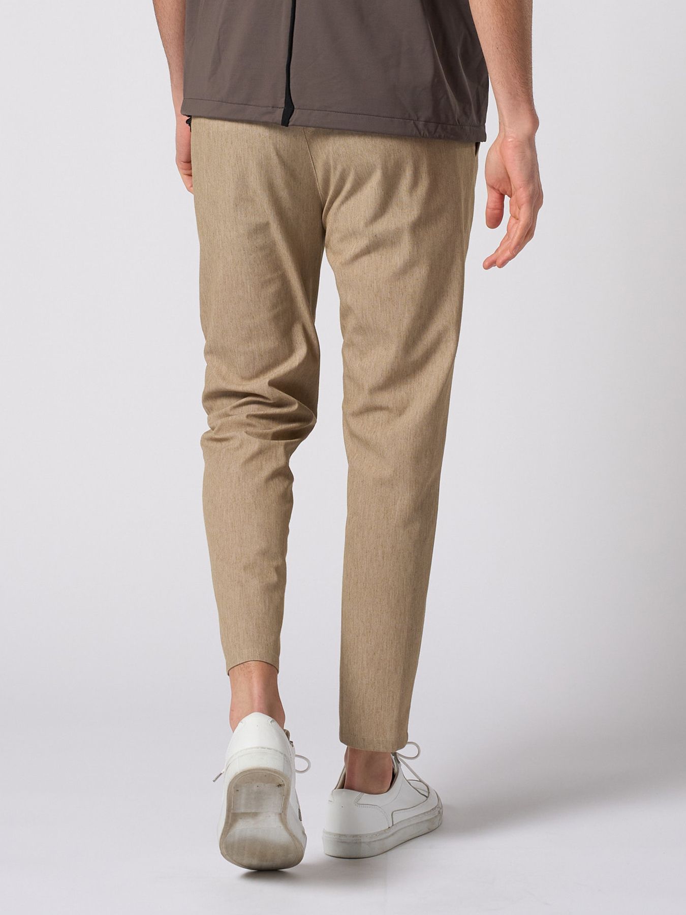 【予約品 1月25日(日) 締切】muta × wjk collection：smart pin-tuck slacks  / スマートピンタック スラックス / キャメル