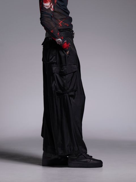 【予約品 1月4日(日) 締切】Cargo Pants / カーゴパンツ / ブラック