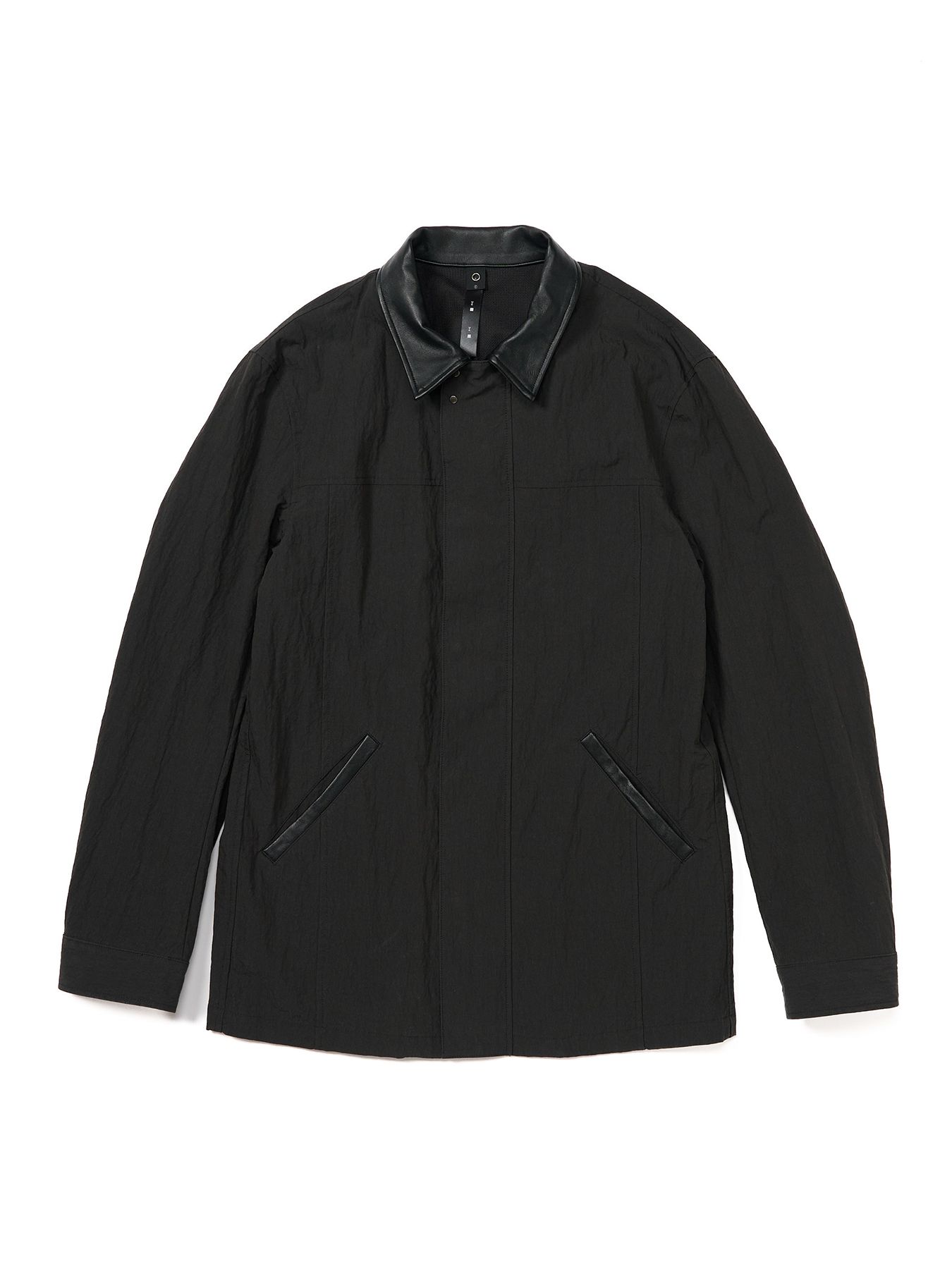 【予約品 9月23日(火) 締切】zip coverall jacket / ジップ カバーオール ジャケット / チャコールブラック
