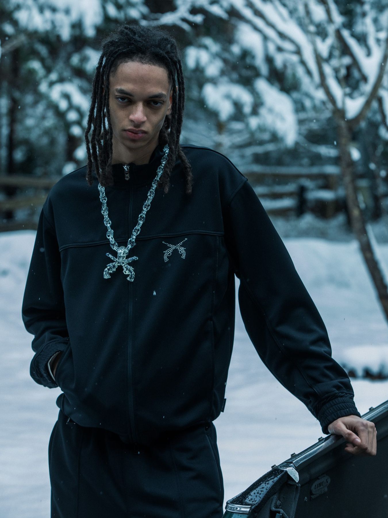 【予約品 3月9日(月) 18:00 締切】BRIGHT JERSEY JKT / ブライト ジャージ ジャケット / ブラック