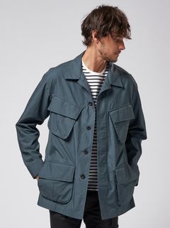 《予約品》 jungle fatigue / トロピカルコート / ネイビー