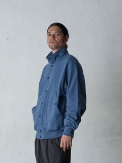 《予約品》 RELAXLUXE / スウェットジャケット / サックス