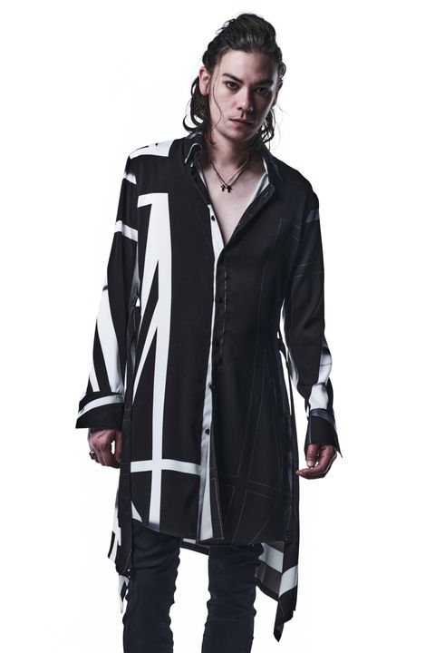 FlareShirts シャツ UNION JACK / Black&White 【kiryuyrik】