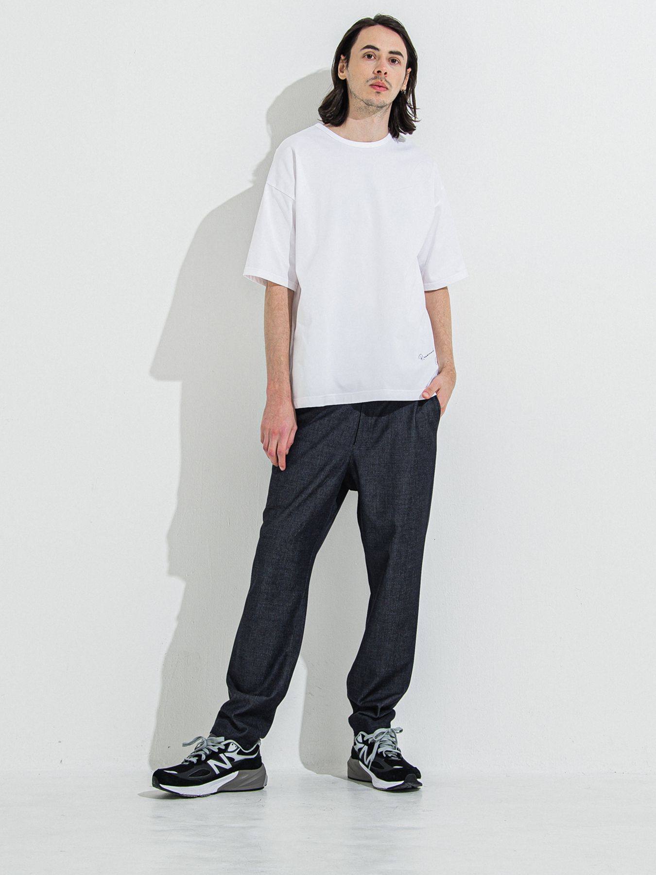 【予約品 】YOAKE PHOTO OVER TEE /  フォトオーバーサイズTシャツ / ホワイト