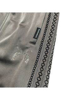 【予約品 8月10日(日) 締切 】SATIN LINE PANTS CRY / サテン ラインパンツ / クリスタル グレー