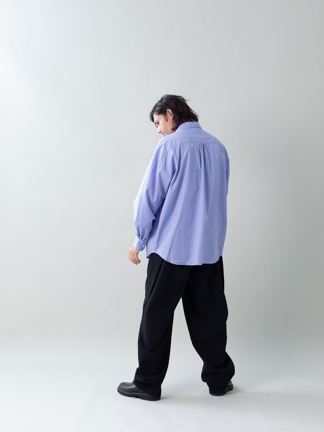 【予約品 5月6日(水) 締切】DRIFT-SHIRTS / ワイドシャツ / サックス