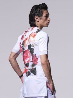 HIYOKU Vest / ベスト / ホワイト・ホワイトフローラ