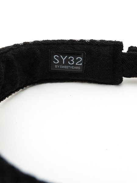 HONEYCOMB SUN VISOR / ブラック 【SY32 by SWEET YEARS GOLF】