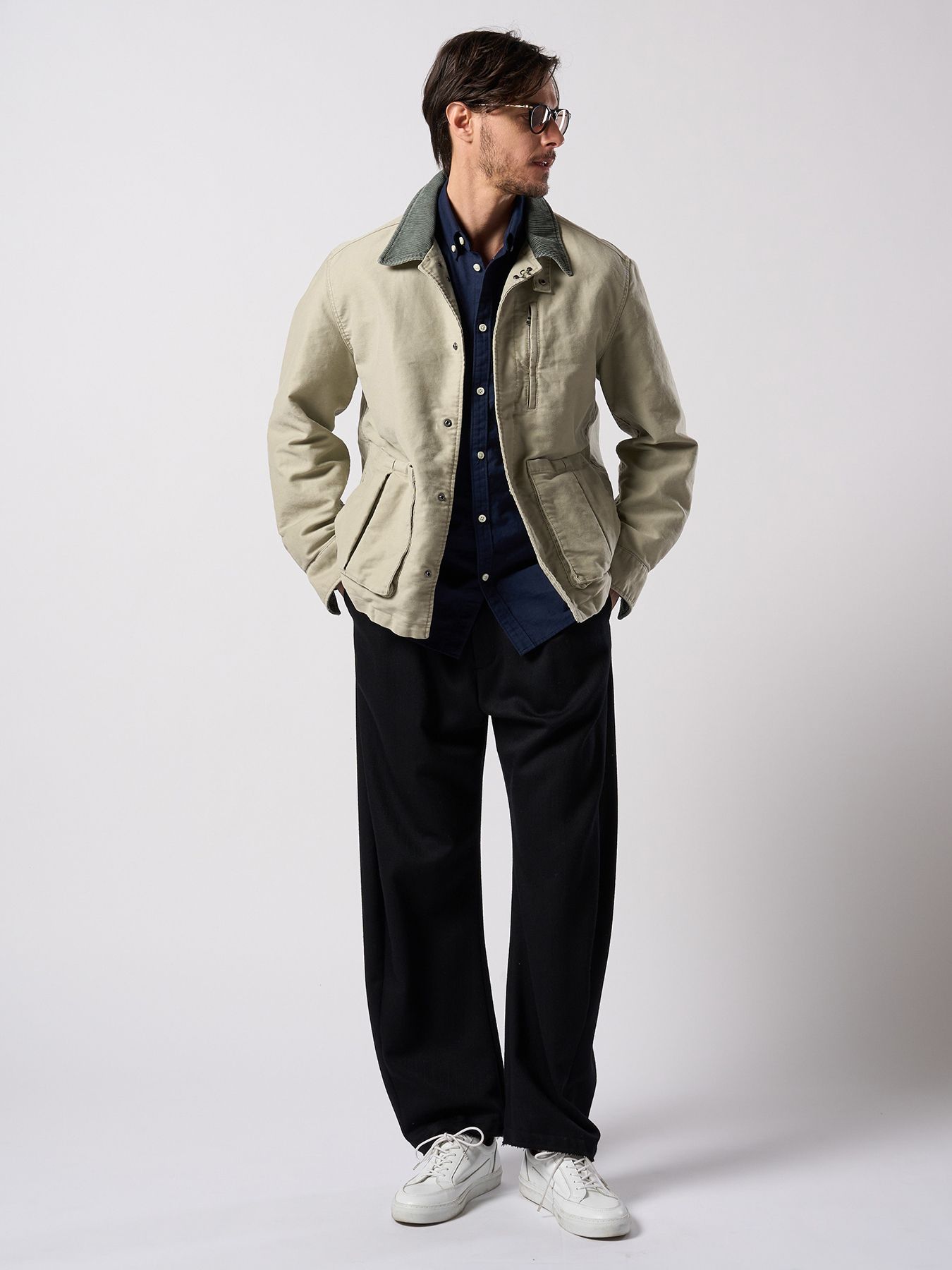 【予約品 4月19日(日) 18時締切】classic B.D shirt / クラシック ボタンダウンシャツ / ネイビー