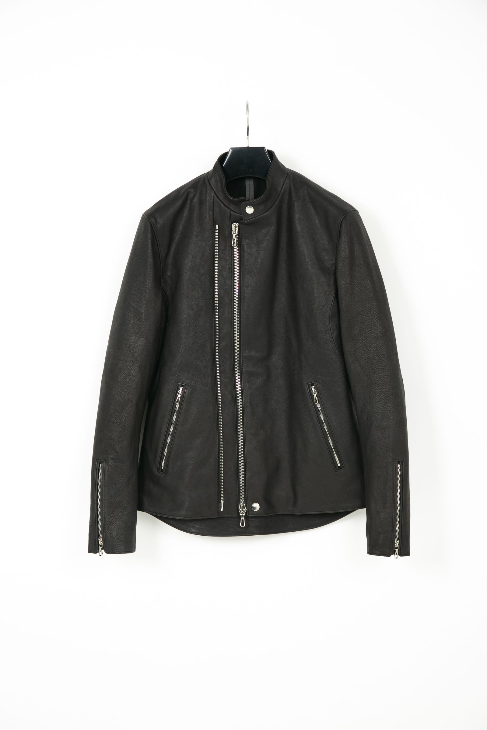 《11/14(日)〆予約品》 JAY ジャパン 地生オイルカーフ セミシングルライダース BLACK 【STRUM】 2月上旬入荷予定