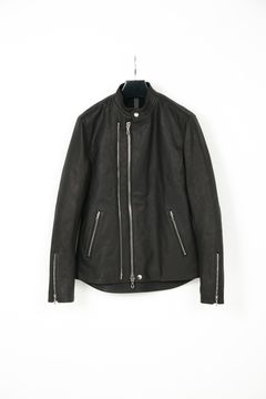《11/14(日)〆予約品》 JAY ジャパン 地生オイルカーフ セミシングルライダース BLACK 【STRUM】 2月上旬入荷予定