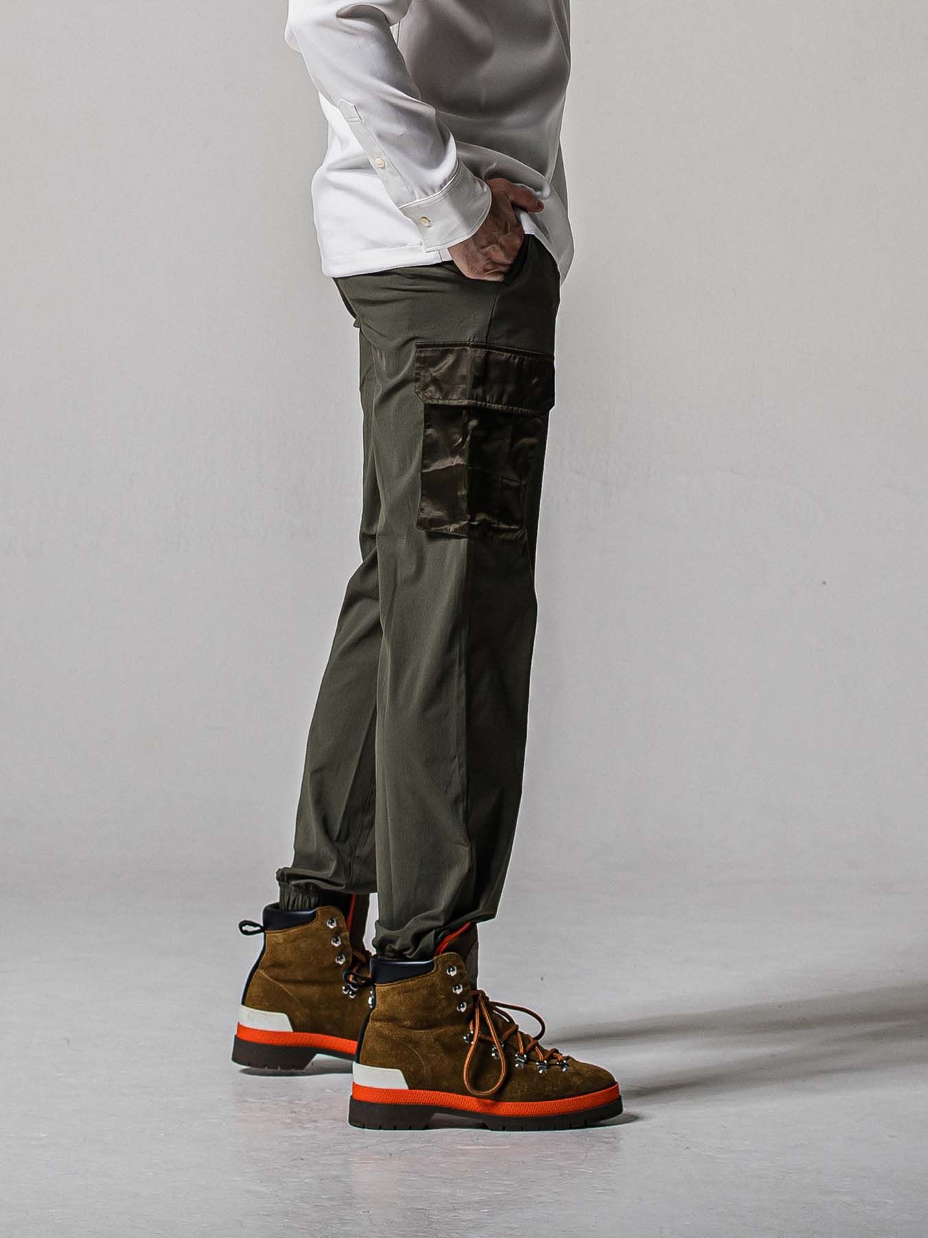 【予約品 11月16日(日) 締切】NY PT CARGO  PANTS / ナイロン イージーカーゴパンツ  / カーキ