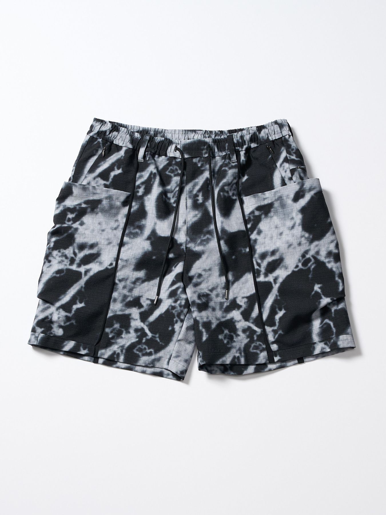 【予約品 1月25日(日) 締切】teck shorts / テックショーツ / モノプリント