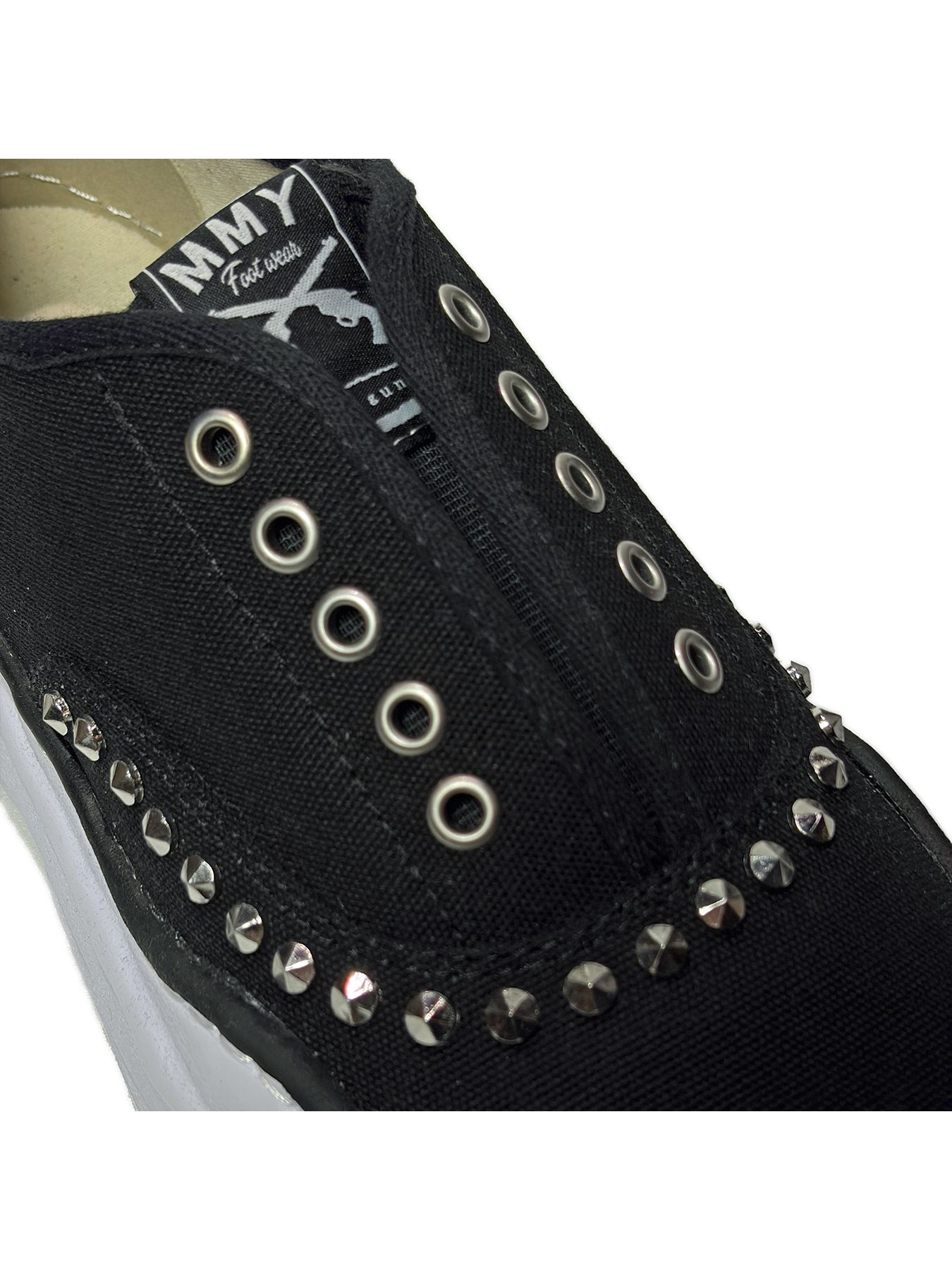 【予約品 3月9日(月) 18:00 締切】MAISON MIHARA YASUHIRO コラボ - ×MMY SNEAKER / スニーカー / ブラック×ホワイト