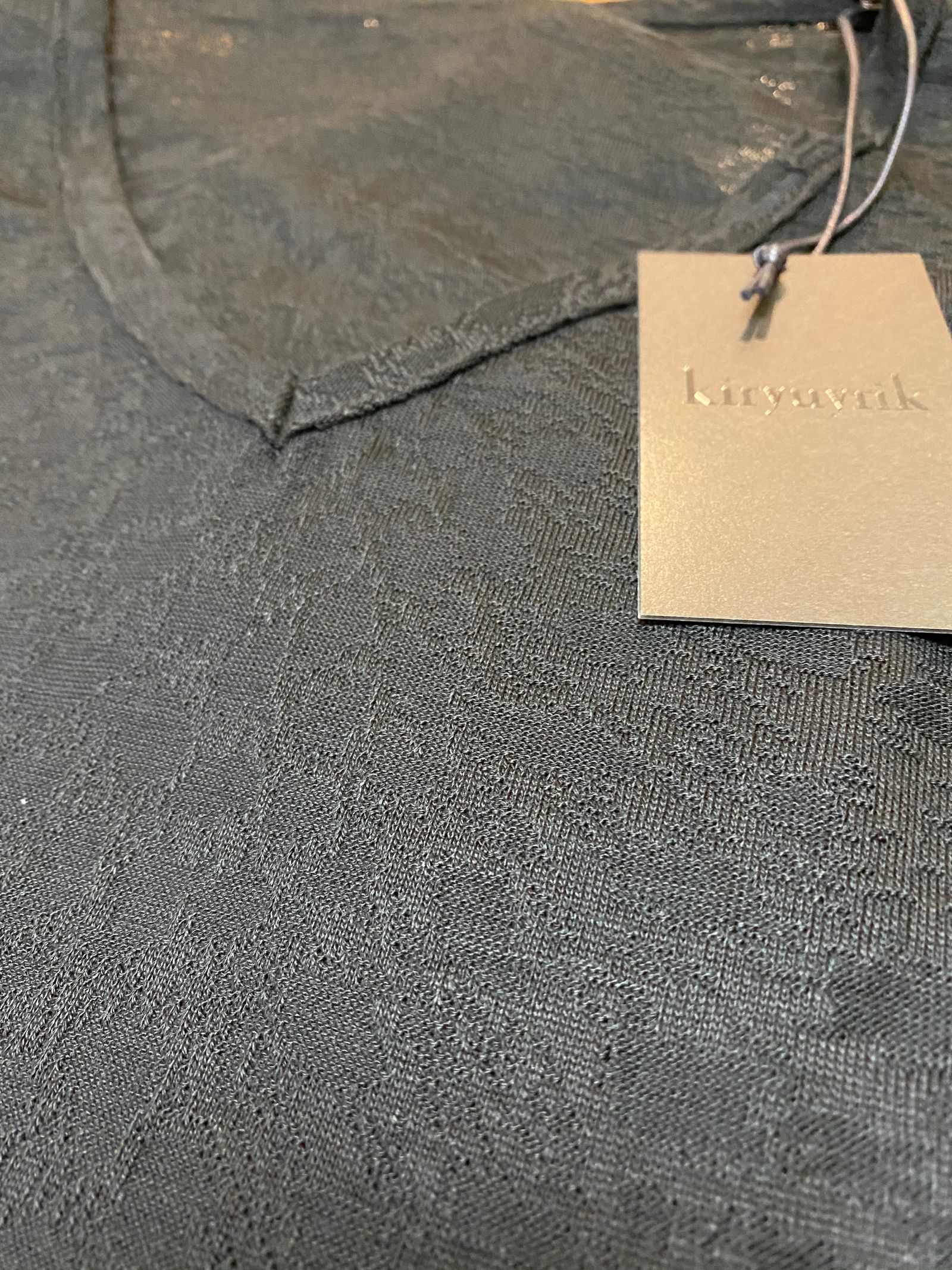 V-Neck T-Shirts Tシャツ LeopardJQD / Black 【kiryuyrik】