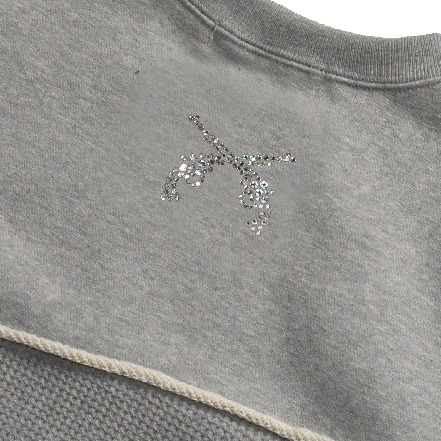 《予約品3月27日 23時55分締め》 AZUMA CREWNECK CRY  / スウェット / グレー  【roarguns 】8月中入荷予定