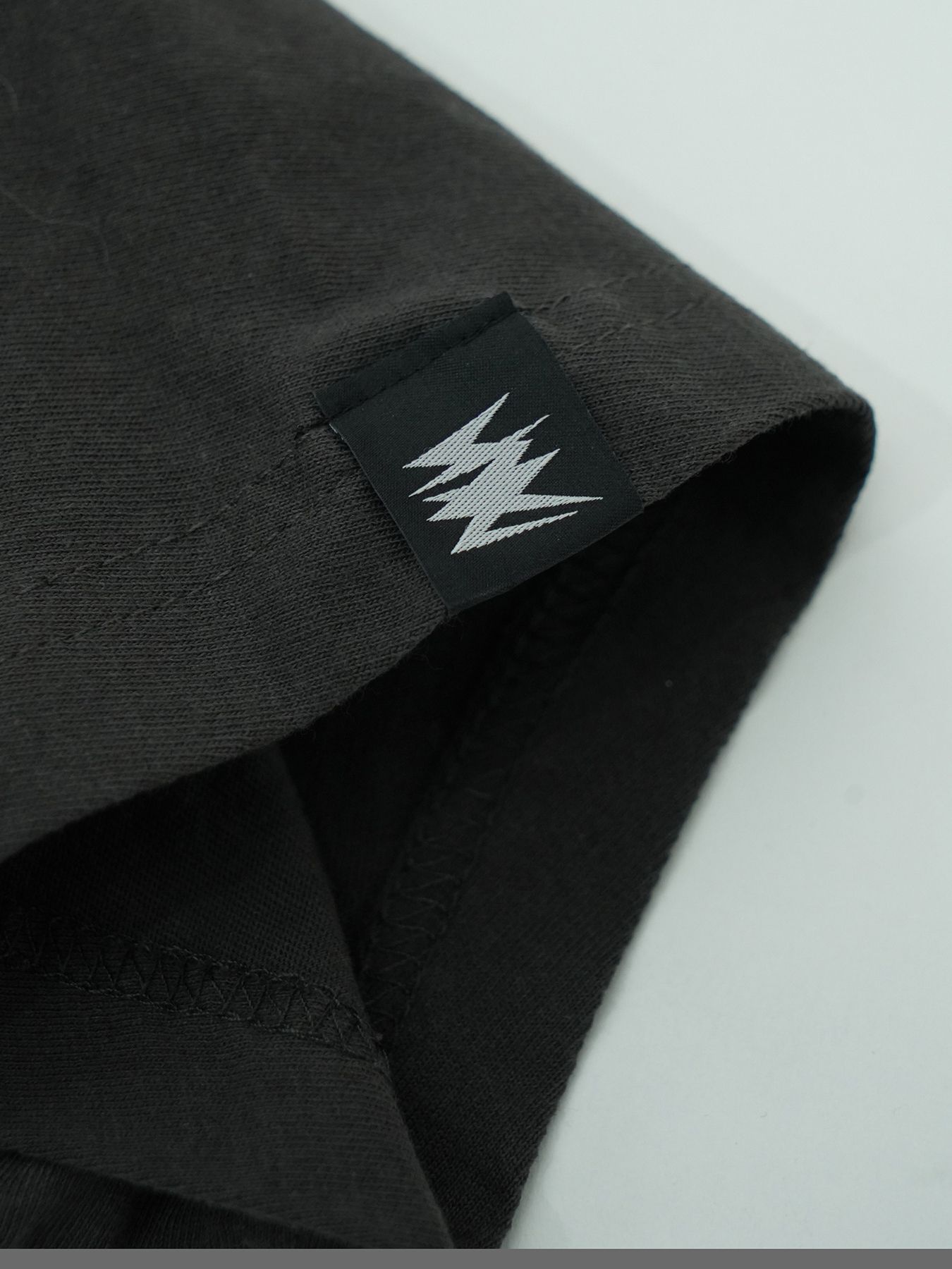 【予約品 2月1日(日) 締切】KITE TEE frocky / フロッキープリント ニットT / チャコール