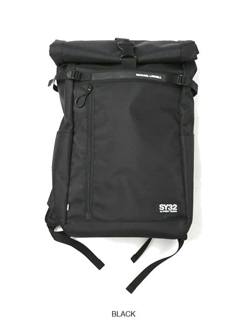 【LINNELL'S】コラボ ROLL TOP BIG BACKPACK撥水 Wネーム【SY32 by SWEET YEARS 】