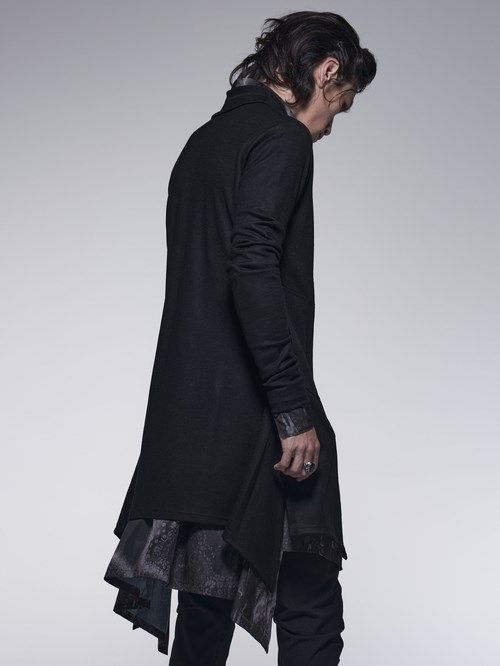《予約品》 FlareCardigan / フレアカーディガン / ブラック 【kiryuyrik】 8月以降入荷予定