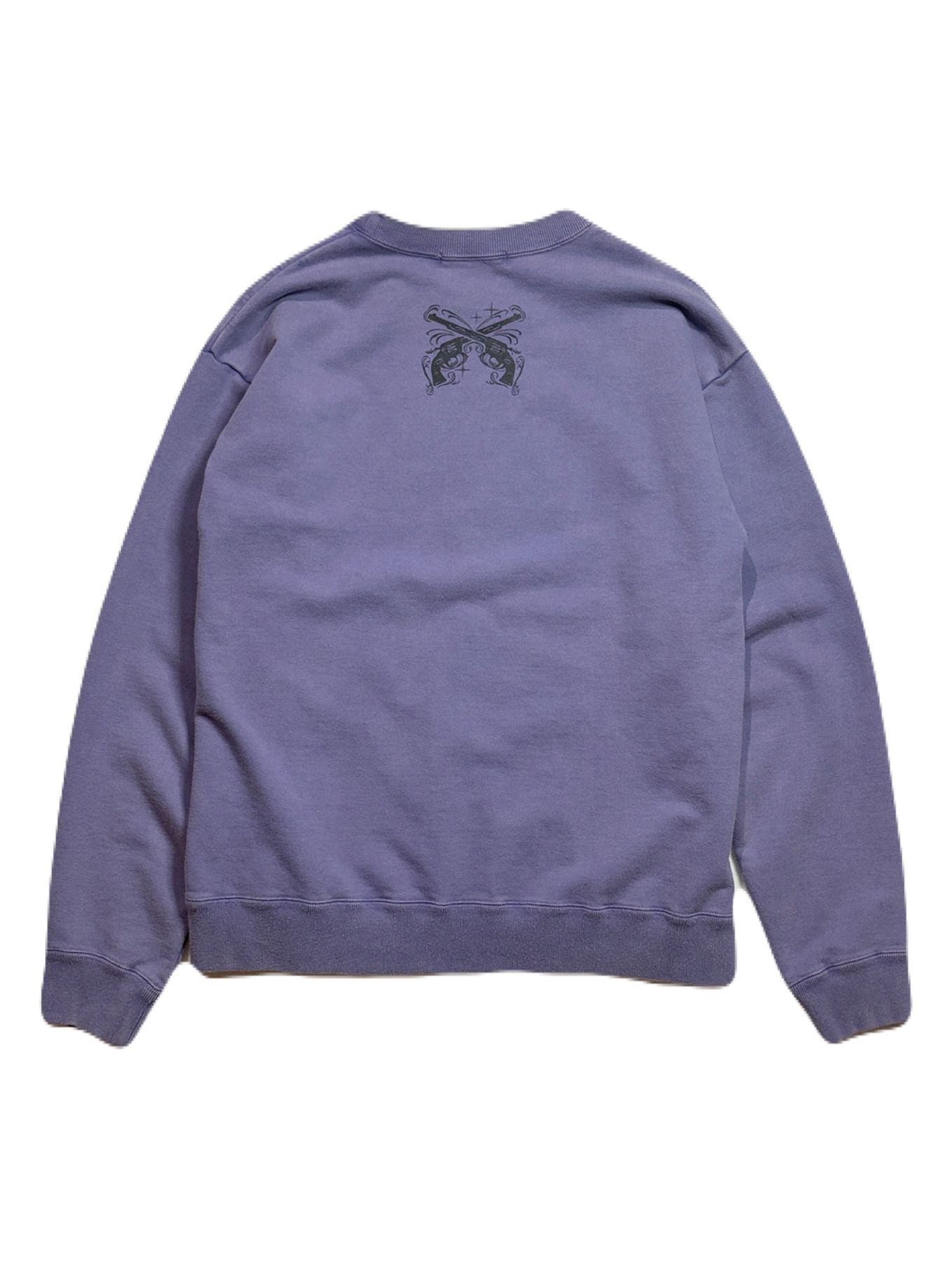 【予約品】GARMENT DYED SWEAT / ガーメントダイ スウェット / パープル