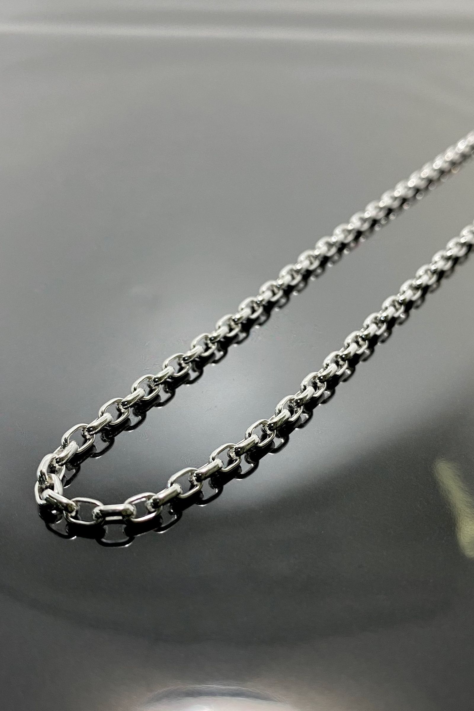 《受注生産》 CHAIN NECKLACE #3 with GODSIZE® I.D. TAG ネックレス 【GOD SIZE】 注文から1~2週間後入荷予定