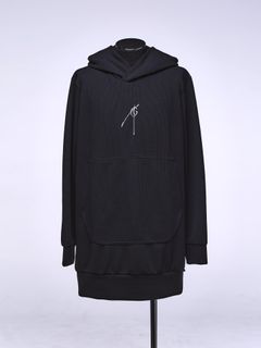 《予約品》 LooseHoodie / パーカー / ブラック 【THE ONENESS】