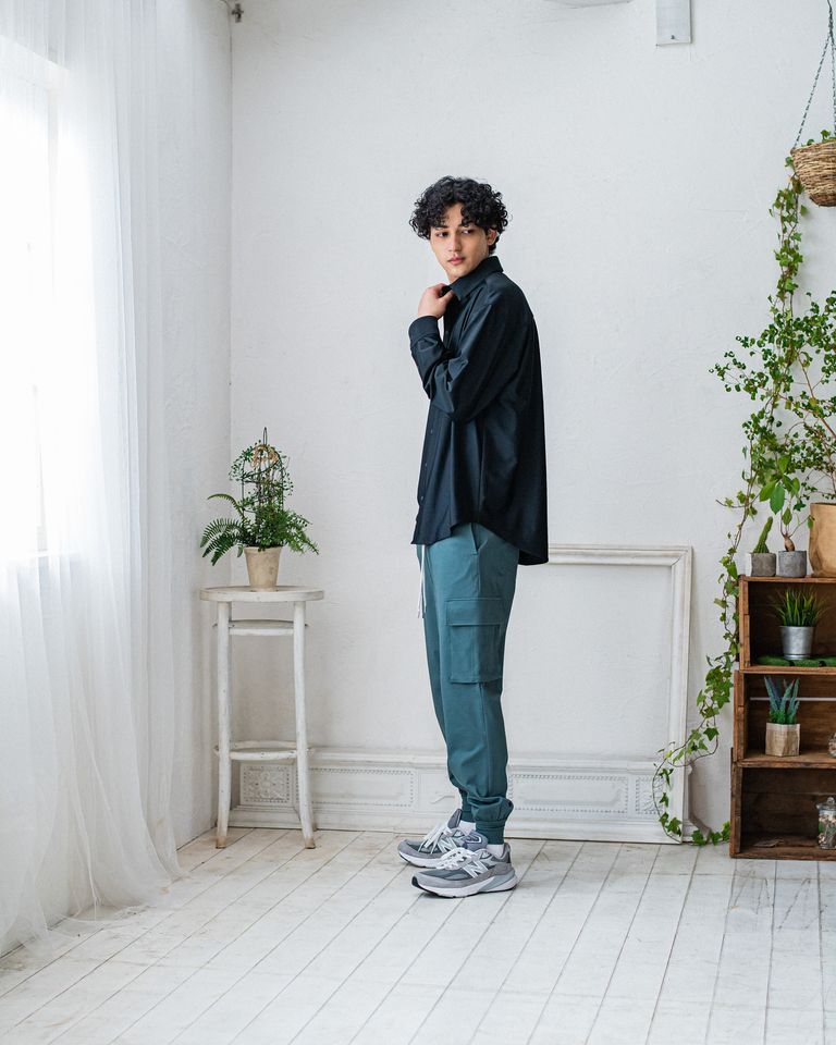 《予約品3月3日18：00締め》 Roland switch cargo / カーゴパンツ / カーキ