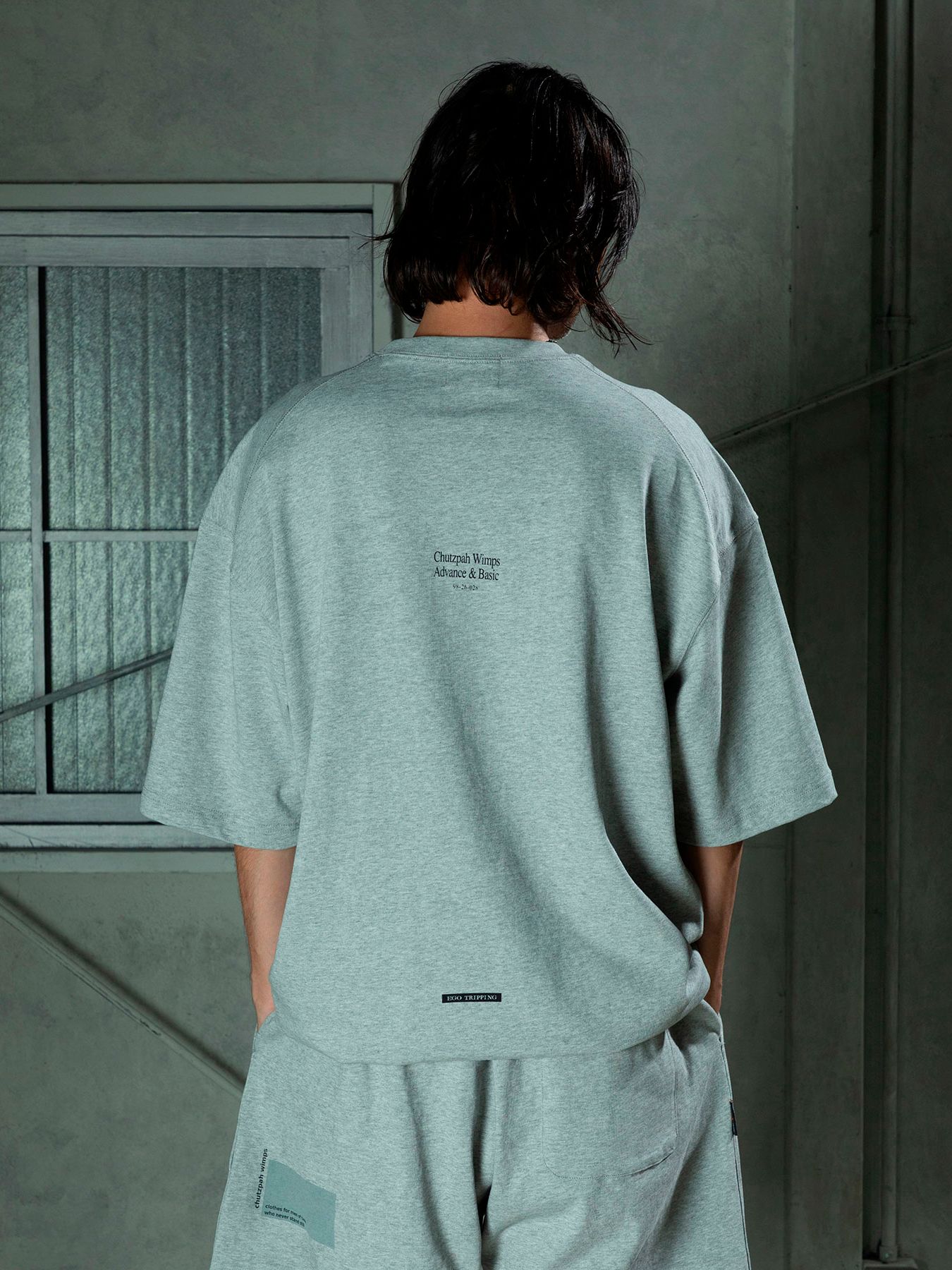 【予約品 11月9日(月) 締切】HEAVYJERSEY Shadow / ヘビーオンスジャージー Tシャツ / 杢グレー