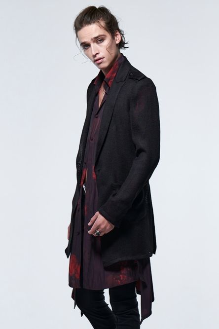 《予約品》 UnconPeackedJacket / ブラック 【kiryuyrik】 2023年5月以降入荷予定