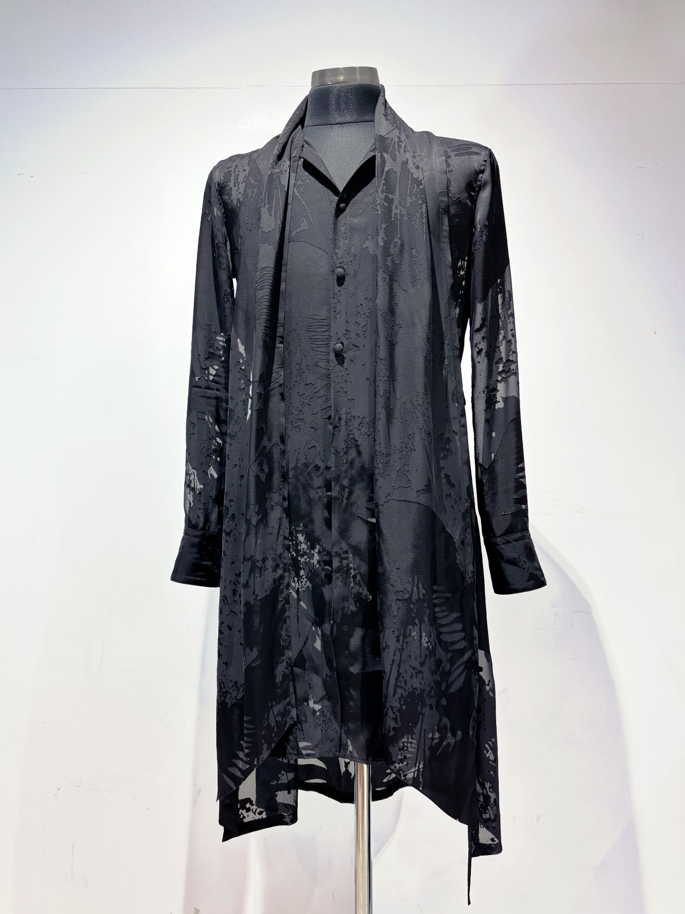 《予約品》 StoalShirt / ストールシャツ / ブラック