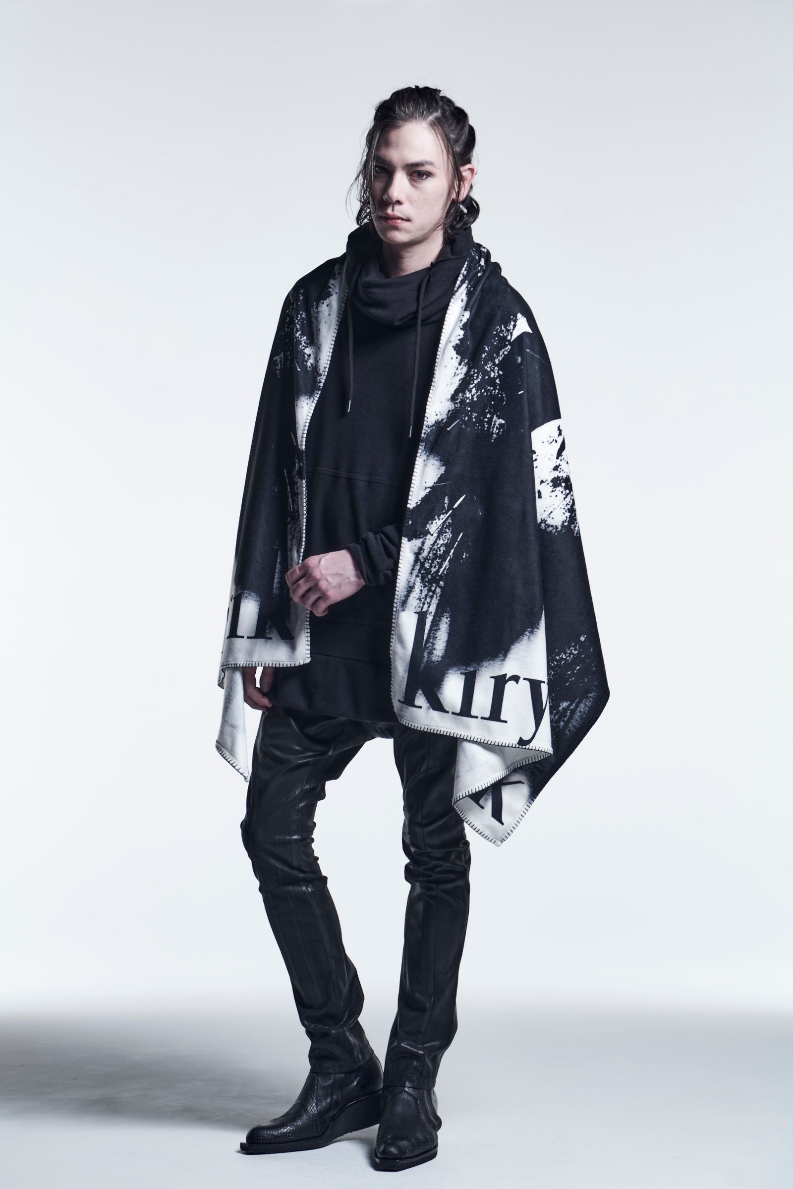 《予約品》 忍者NINJA-Hoodie3 HeatTechJersey / Black 【kiryuyrik】 9月入荷予定