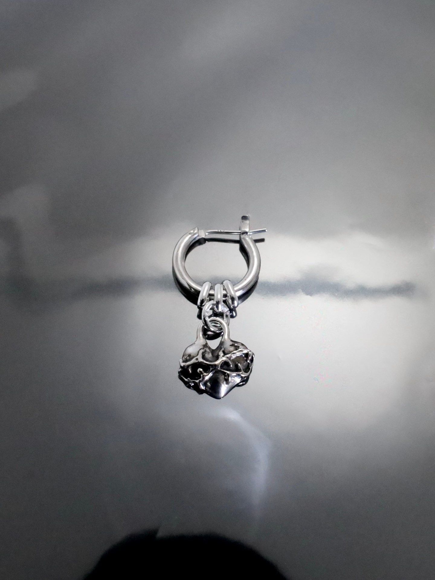 《受注生産》 THIN HOOP with OVAL and HEART / シンフープ ウィズ オーバル&ハート 【注文から2～3週間後入荷予定】