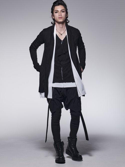 《予約品》 SaruelCargoPants / スワロ装飾カーゴパンツ / ブラック 【kiryuyrik】 9月以降入荷予定