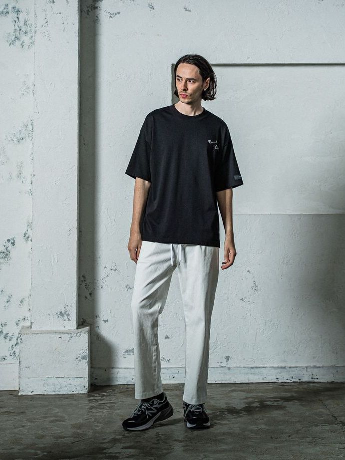 《予約11月17日19時締め》 BACK Photo OVER  TEE / オーバーTシャツ / ブラック