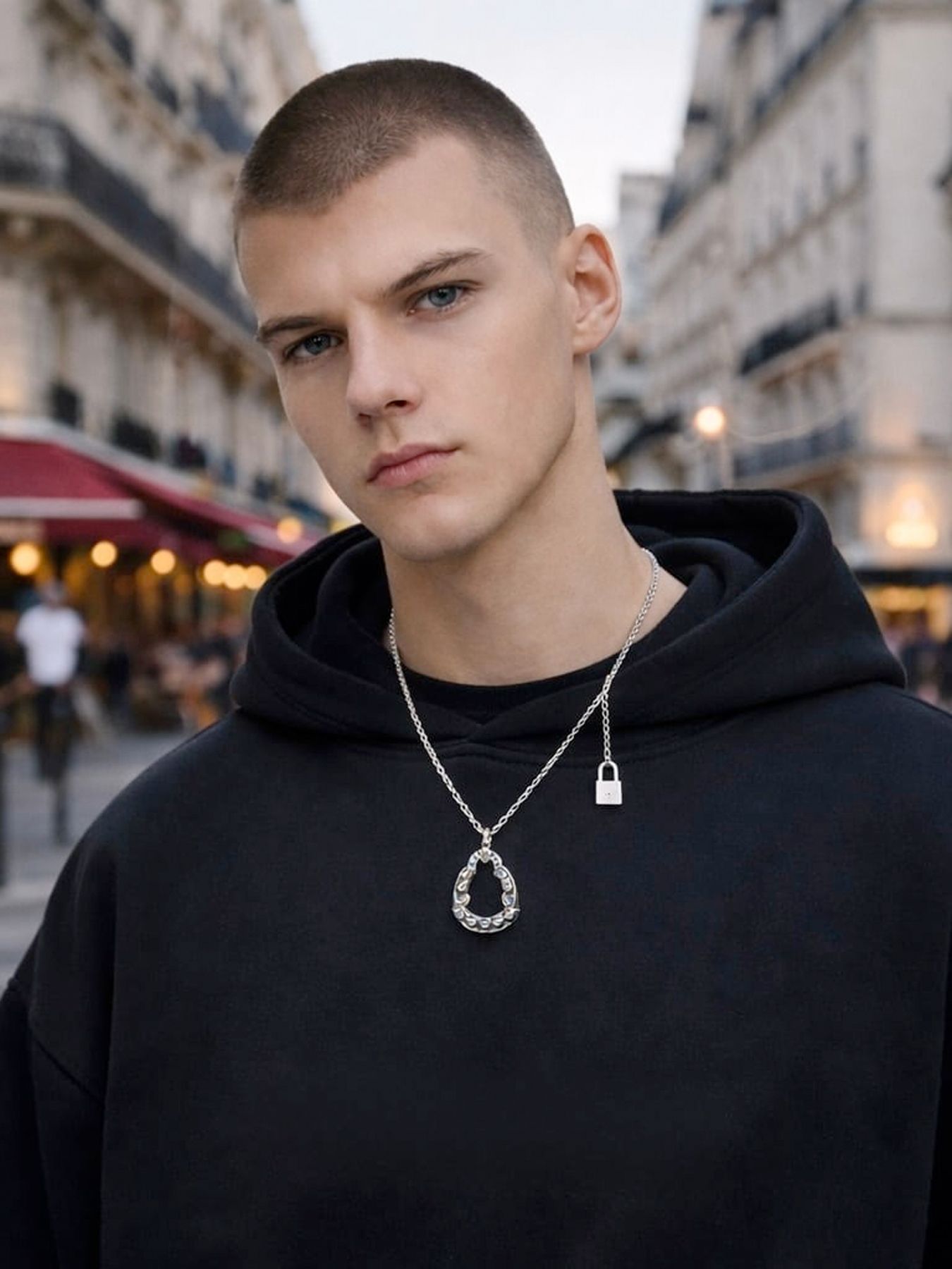 《受注生産》SHARK TEETH HORSESHOE NECKLACE / シャークトゥースホースシューネックレス / 注文から1～3週間後入荷予定