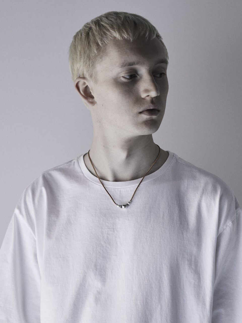 《予約品》 SILVER BEADS チョーカー   / キャメル / 即納