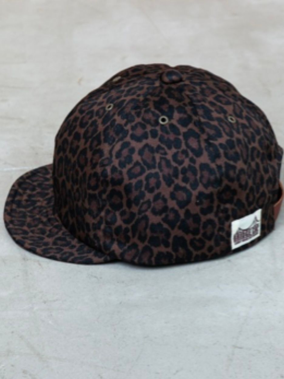 BRIDGE CAP TYPE1  LEOレオパードBROWN【Mighty Shine】